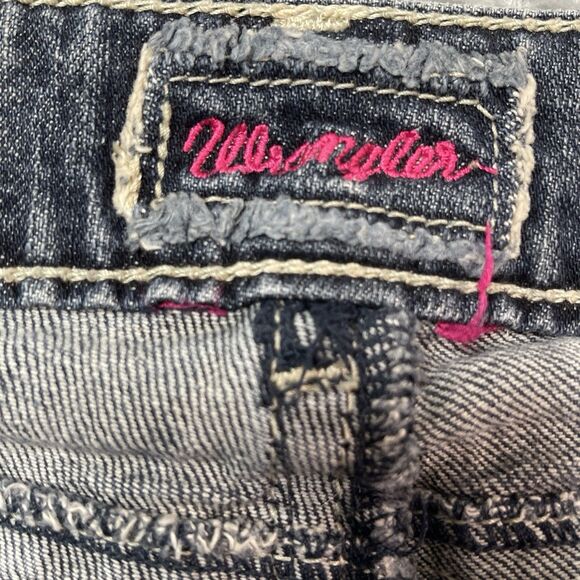 VTG Wranglers Woman’s Low Rise Bootcut Jean Size 30 Y2K Western Coastal Cowgirl - Picture 6 of 11